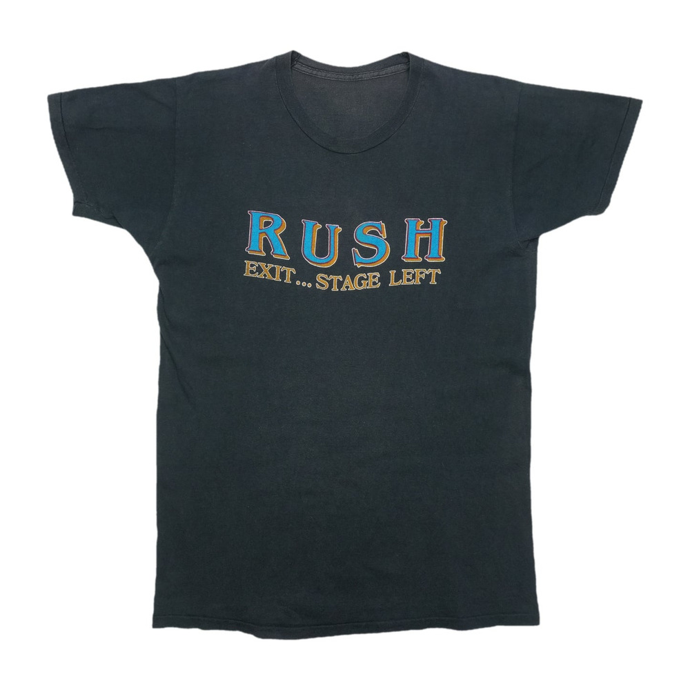 1982 Rush Exit Stage Left Tour Shirt